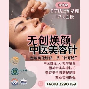 无创焕颜美容针灸 Rejuvenation TCM Facial Acupuncture